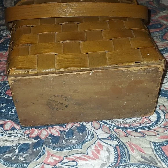 Basketville Putney Vermont Basket purse - Picture 8 of 9